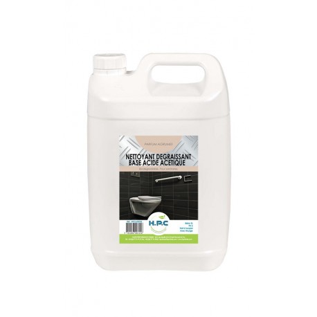 NETTOYANT DEGRAISSANT BASE ACIDE ACETIQUE
